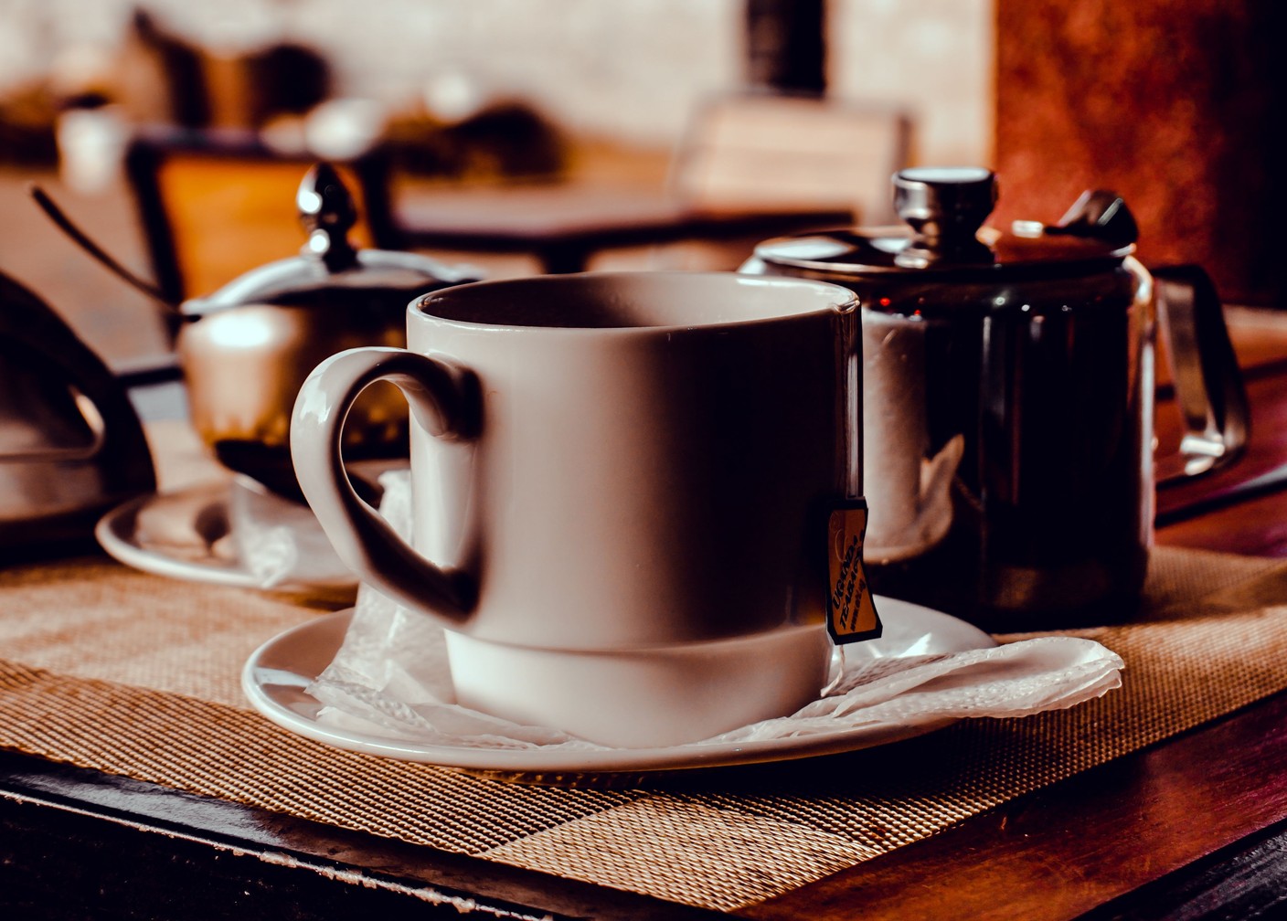 Tea and coffee